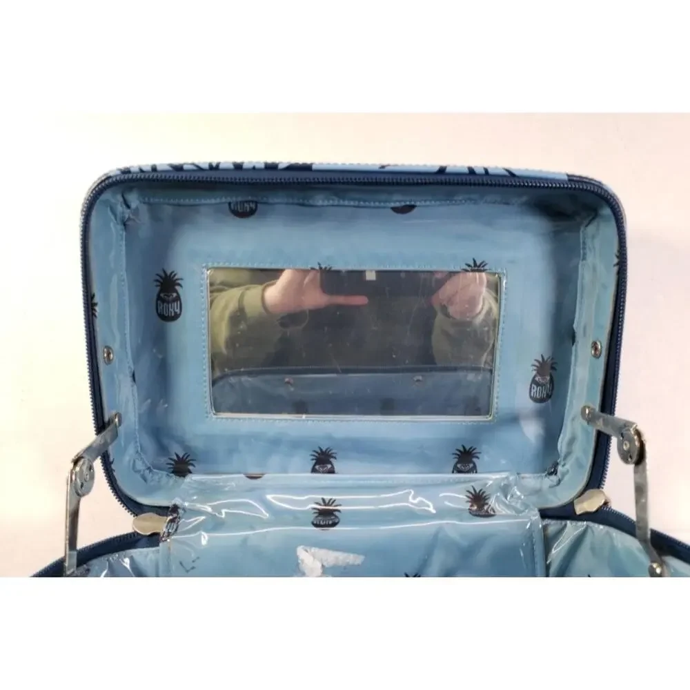 15 ROXY EUC VINTAGE MAKEUP TRAVEL CASE